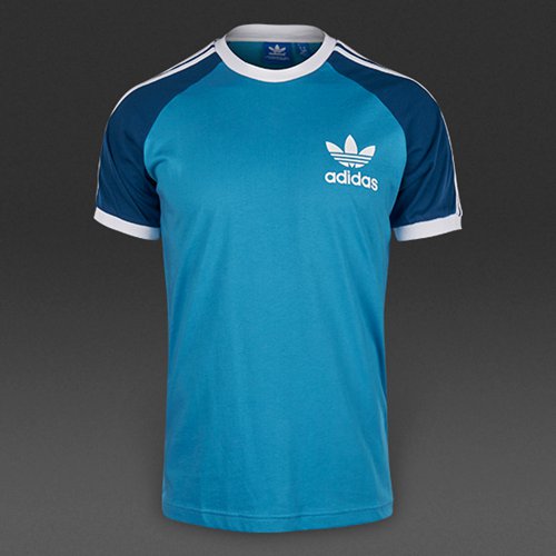 Adidas Originals California Tee Blanch Sea / Black / White for Men